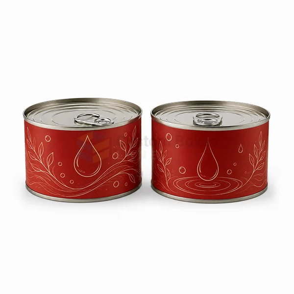 personalized self seal tin cans
